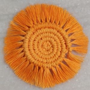 Macrame coaster